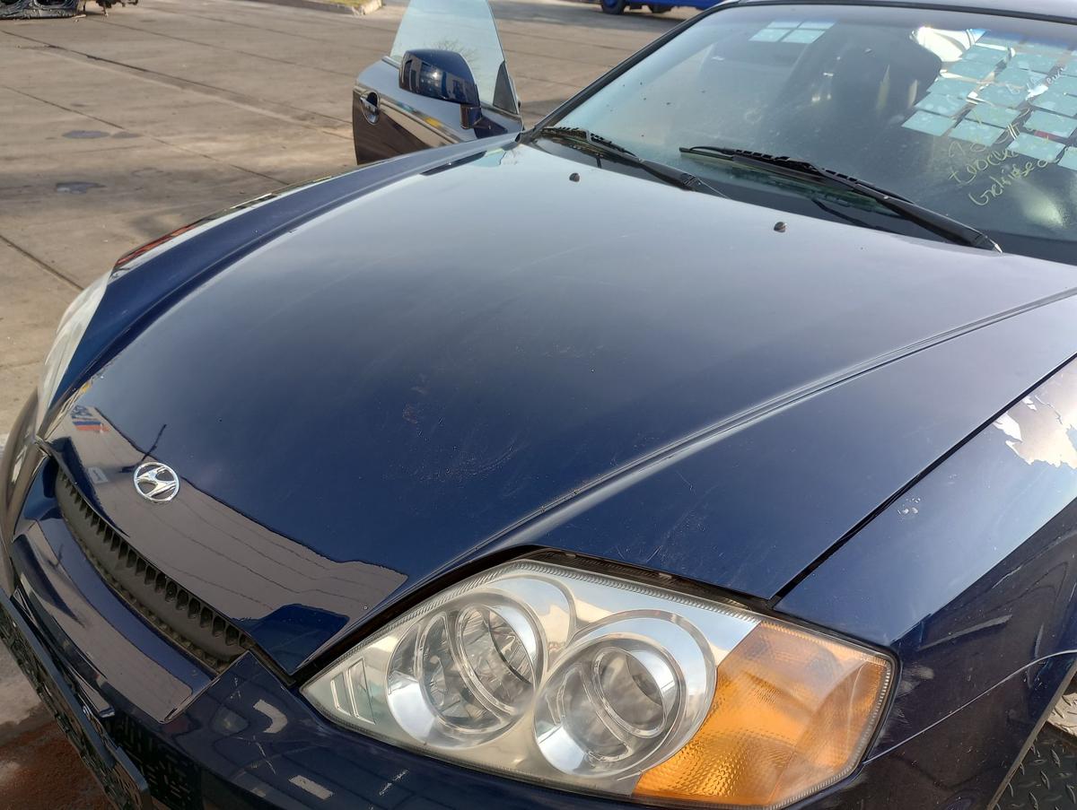 Hyundai Coupé orig Motorhaube Deckel vorn UC Carbon Blue Mica Bj 2002