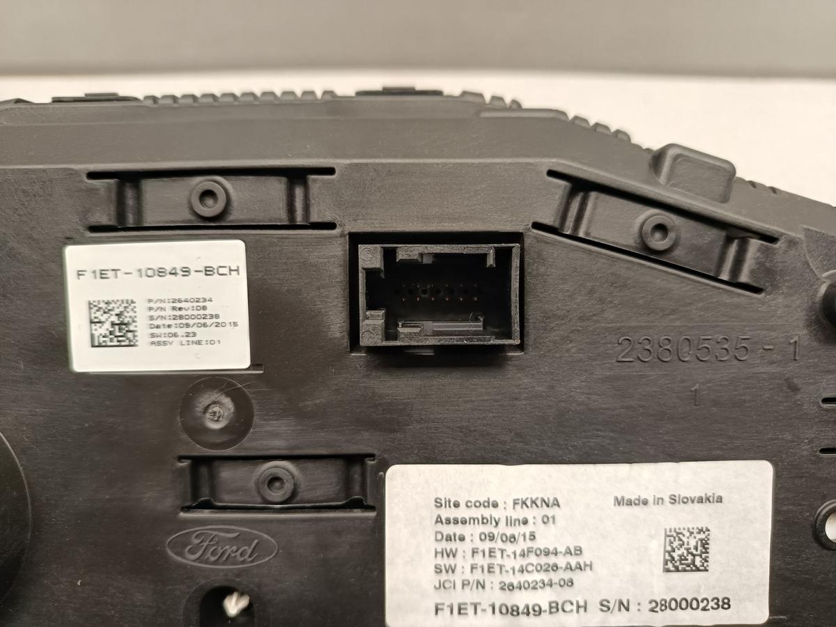 Ford Focus III orig Kombiinstrument Tacho 1.5l 88kW Diesel Bj 2015