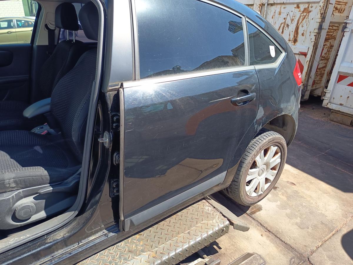 Citroen C4 5t&uuml;rig original T&uuml;r hinten links Fond Rohbau KTV Perla Nera Bj 2009
