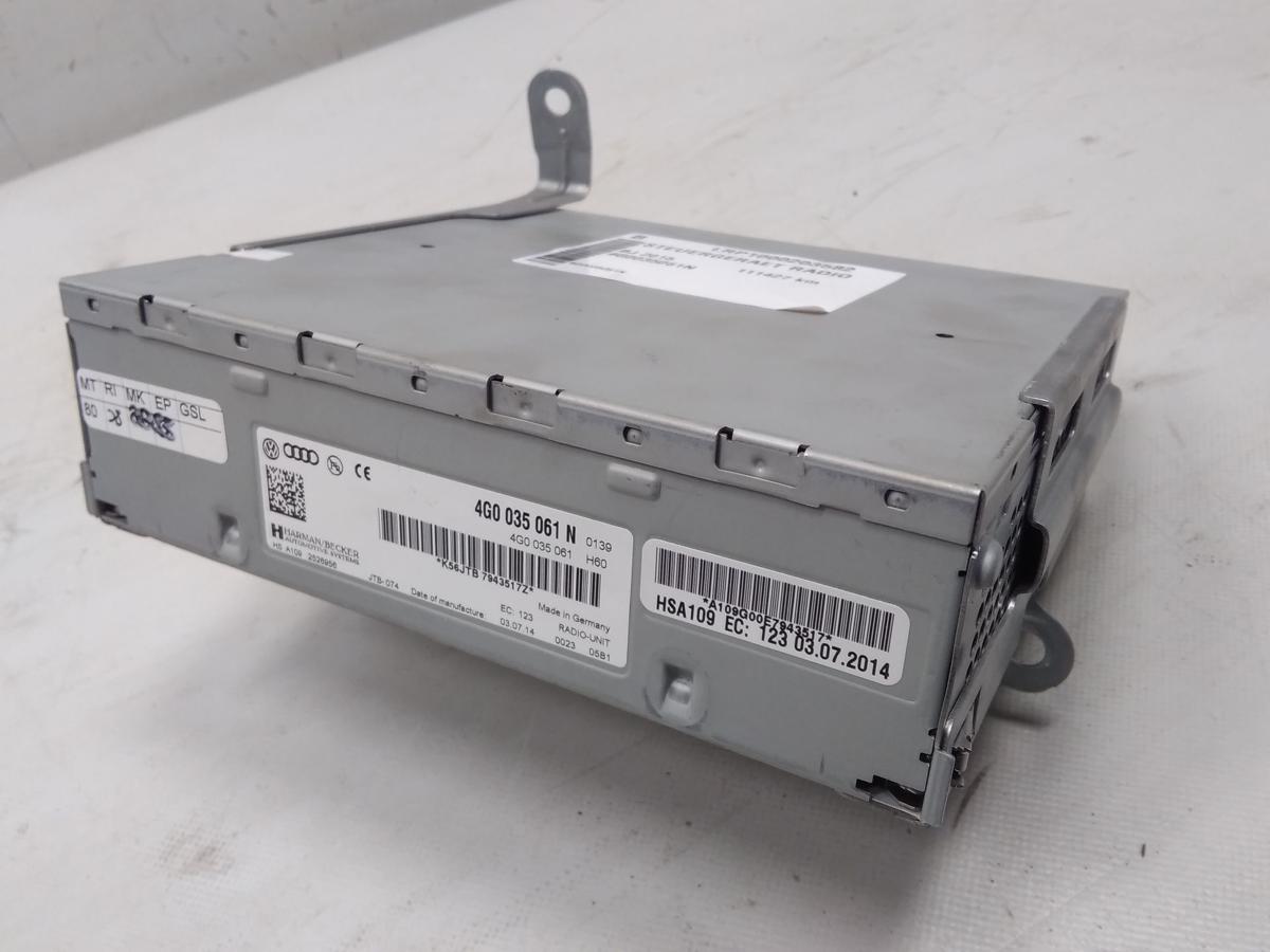 VW Touareg 2 7P original Steuerger&auml;t Radio Radio Unit 4G0035061N Bj.2015