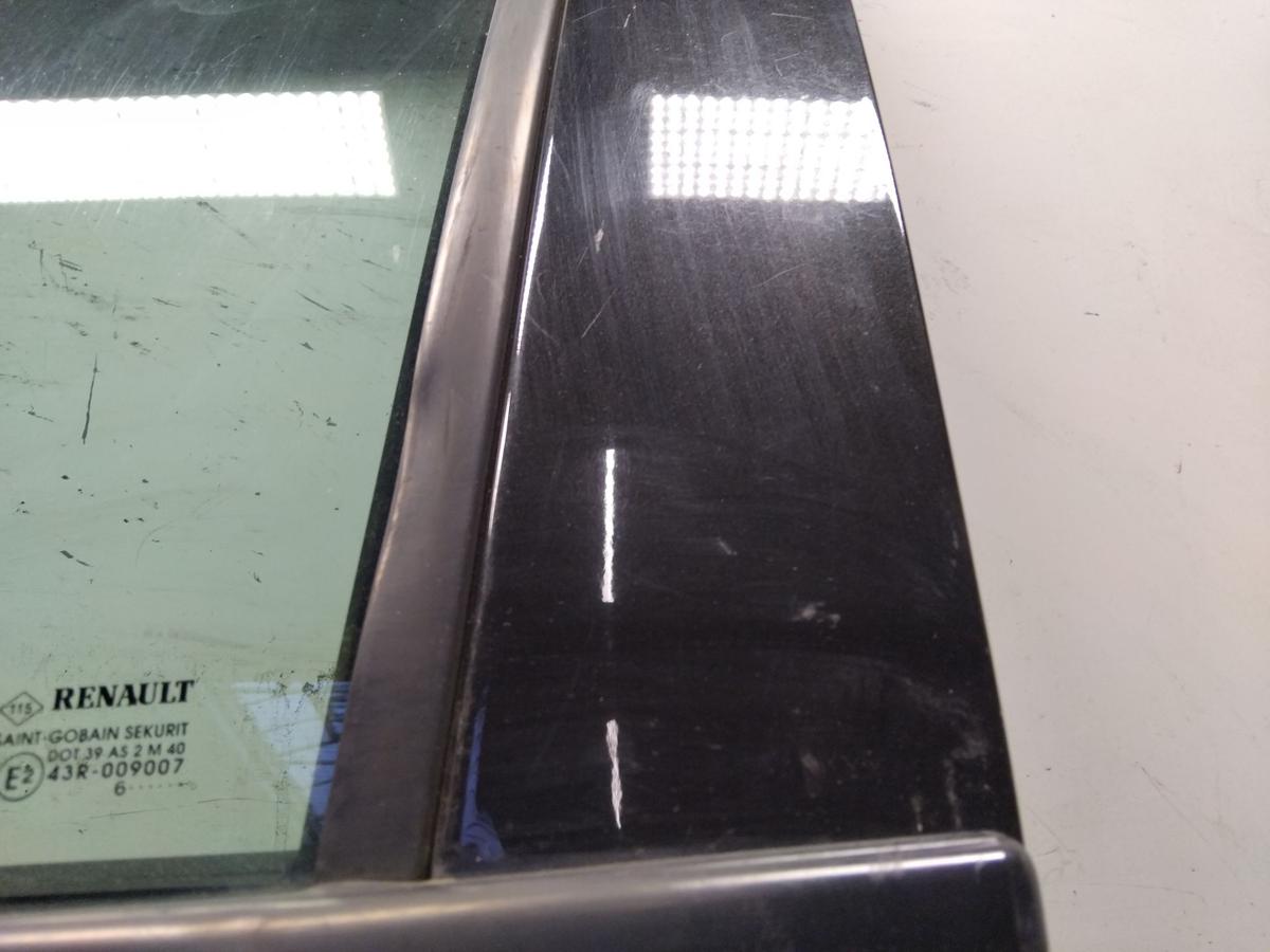 Renault Clio 3 T&uuml;r vorn links Fahrert&uuml;r 3-T&uuml;rer schwarzmetallic NV676 Bj.2006