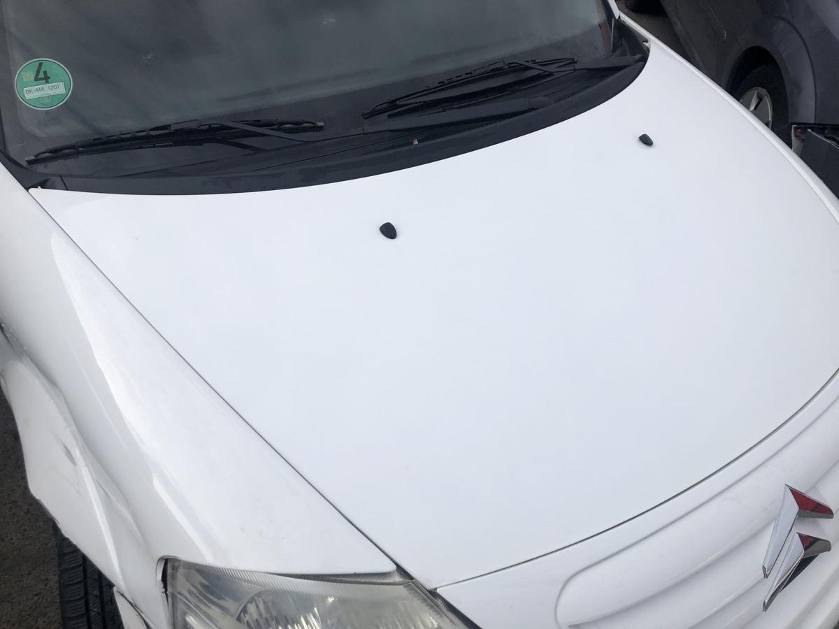 Citroen C3 Typ F Motorhaube Haube Klappe Deckel vor EWP Polar Wei&szlig;