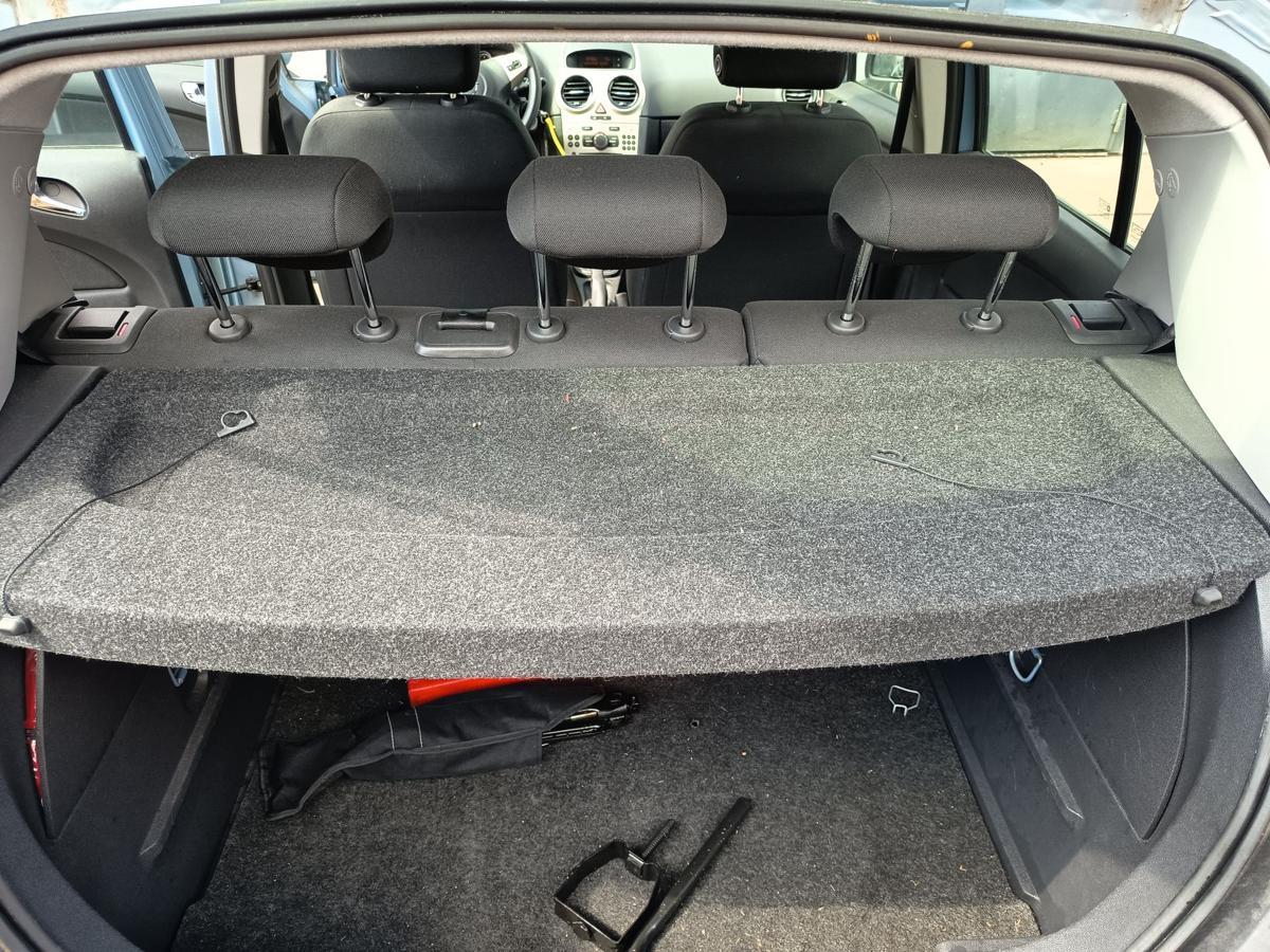 Opel Corsa D 5t&uuml;rer original Hutablage Abdeckung Koffer/Laderaum anthrazit Bj 07