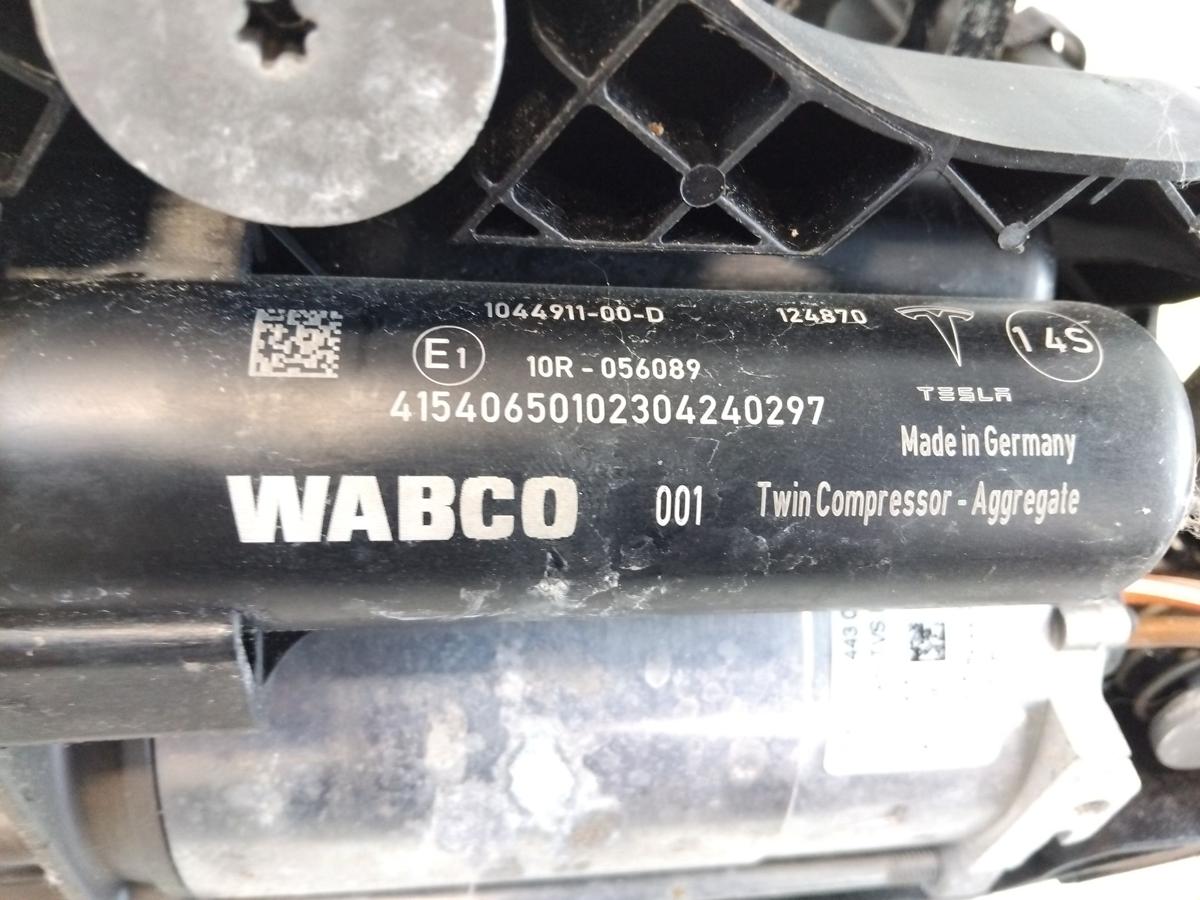 Tesla Model S Facelift original Kompressor Luftfahrwerk mit Ventilblock Bj.2023