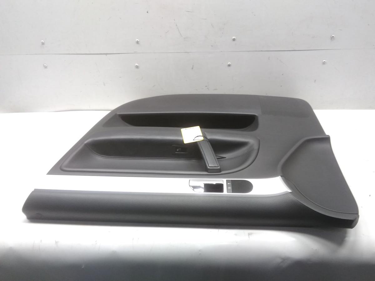 VW Touareg 7L original T&uuml;rverkleidung vorn rechts Plastik Leder anthrazit BJ2005