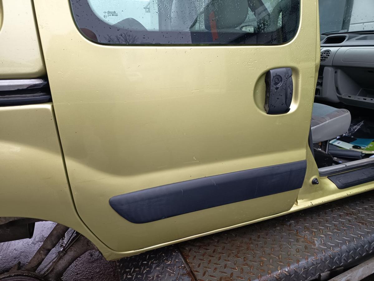 Renault Kangoo KC original T&uuml;r hinten rechts Schiebet&uuml;r TED99 gr&uuml;n ab 2003
