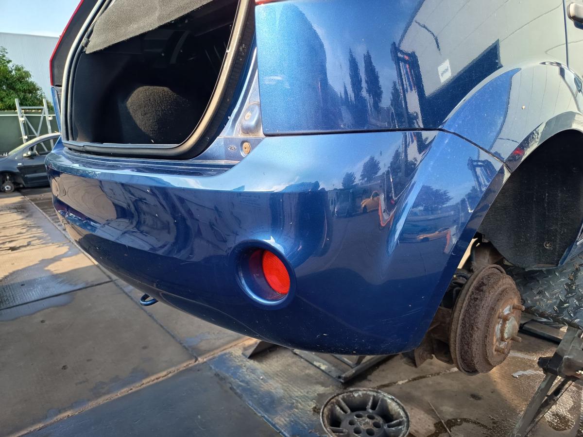 Ford Fiesta VI JH1 Sto&szlig;stange F&auml;nger hinten Heck Facelift C-Burmablau Bj 2007