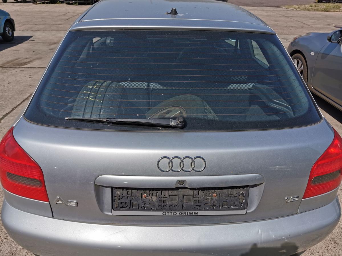 Audi A3 8L Heckklappe Klappe Deckel hinten LY7M Alusilber Kofferklappe 3trg