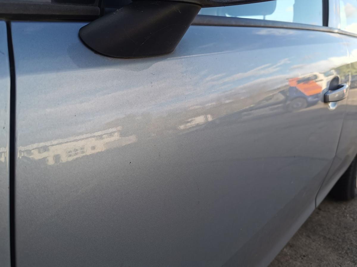 Opel Corsa D Fahrertür Tür Autotür Rohbautür vorn links 5trg Z163 Lichtsilber