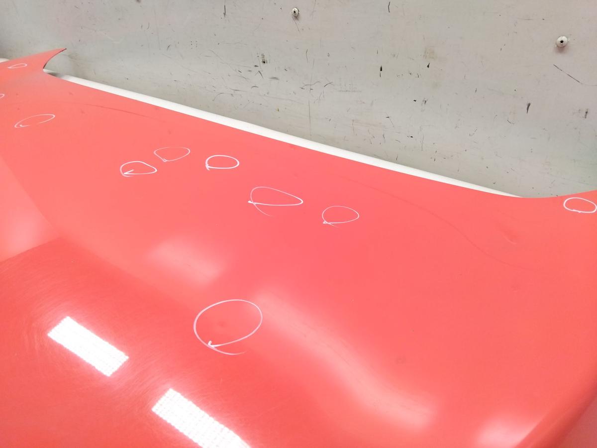 Ford Ka 2 RU8 original Motorhaube sunriserot mit Hagelschaden Bj.2009