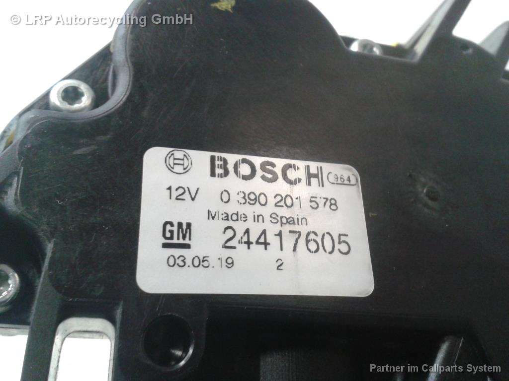 Opel Signum BJ2003 Wischermotor vorn Heckwischermotor 24417605 Bosch