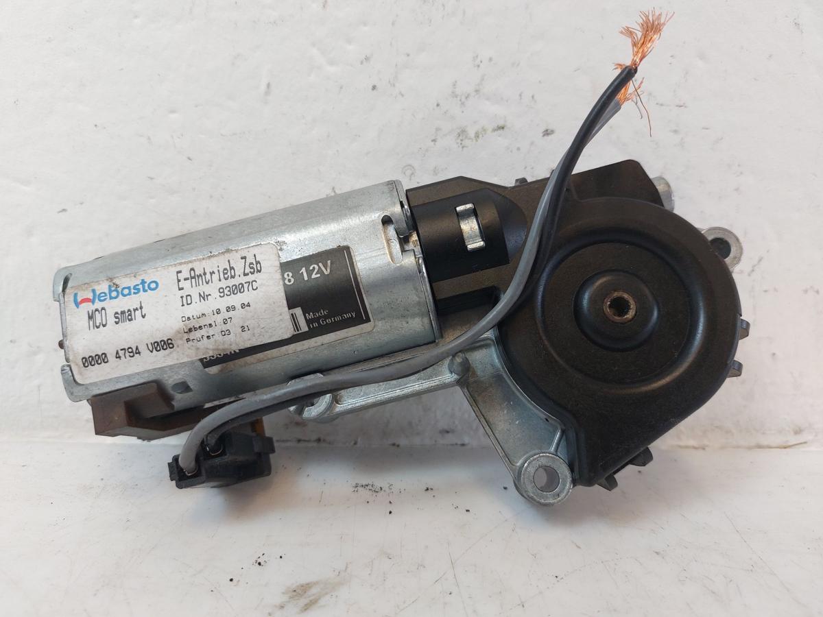 Smart 450 Cabrio Verdeckmotor Motor Verdeck Dachmotor Cabrio Webasto