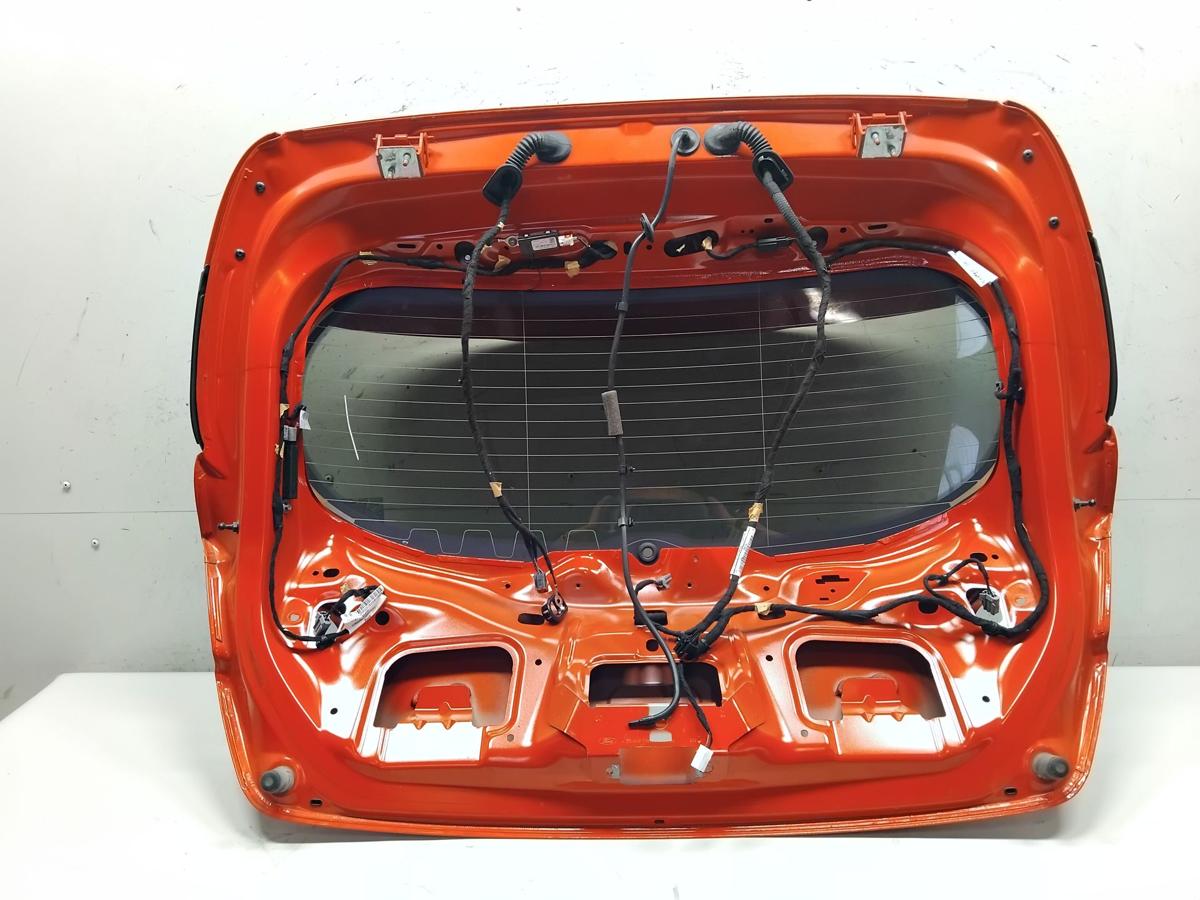 Ford Fiesta HJ HF Heckklappe racerot mit Heckscheibe dunkel Bj.2019