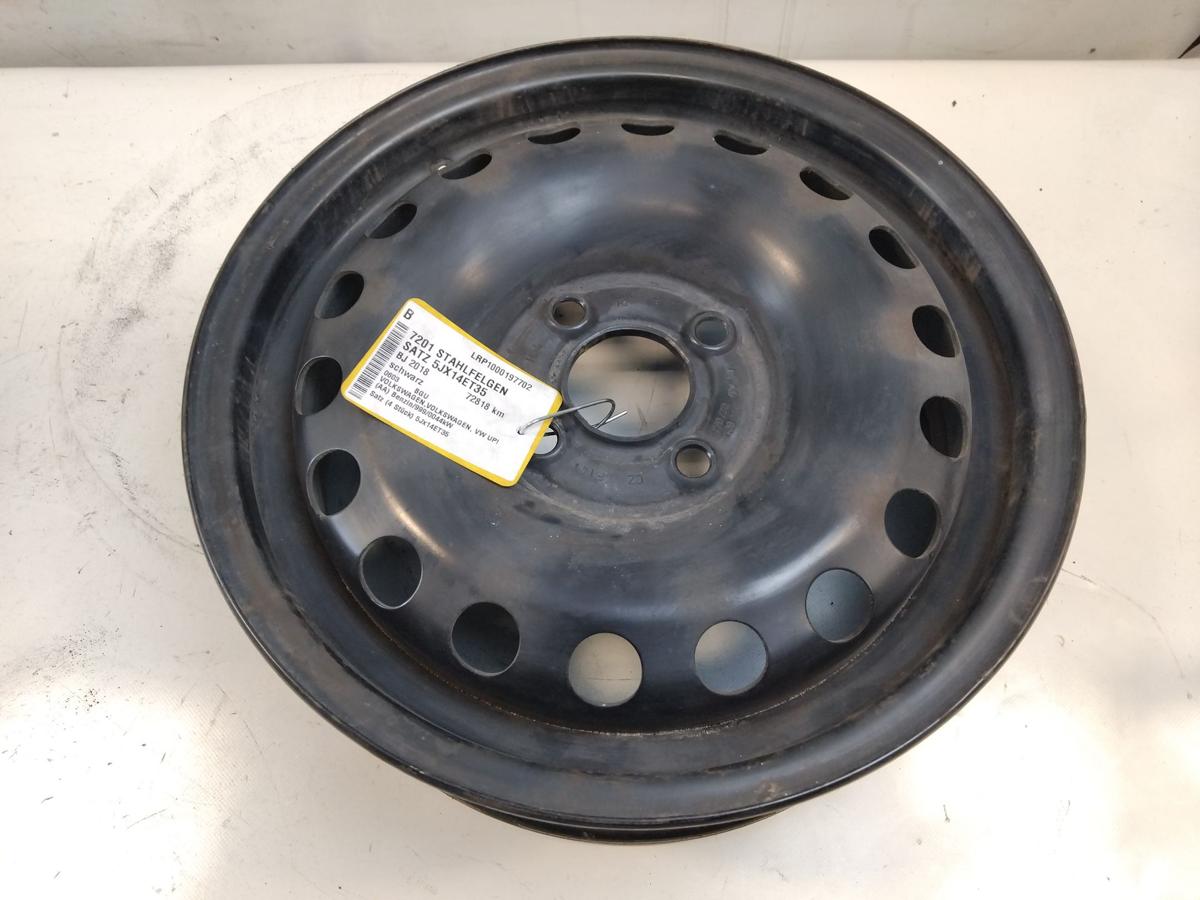 VW Up original Satz Stahlfelgen schwarz 5Jx14ET35 BJ2018