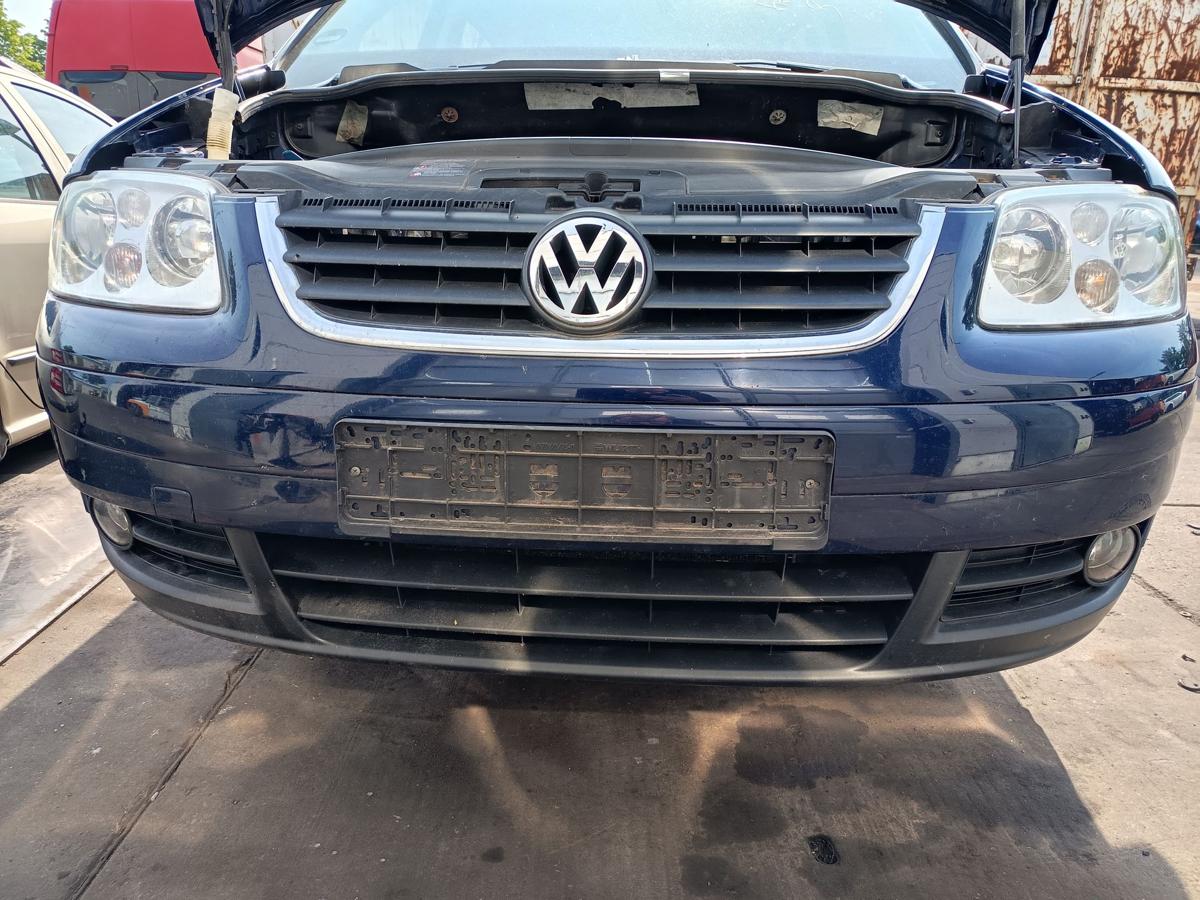 VW Touran 1T original Sto&szlig;stange vorne LB5N Indigoblau vor Facelift Bj 2006