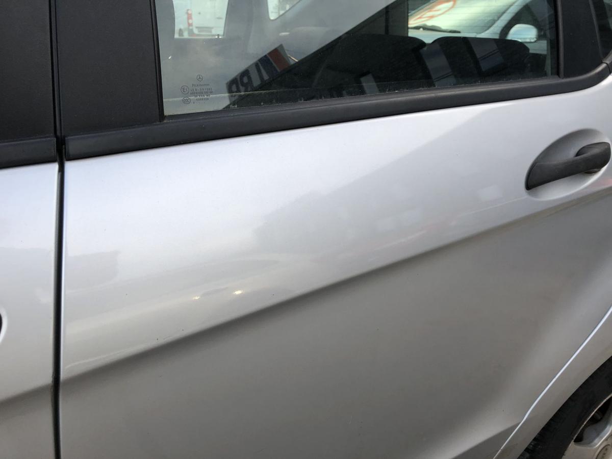 Mercedes A Klasse W169 bis 08 Tür hinten links vor Mopf Fondtür 761 silber