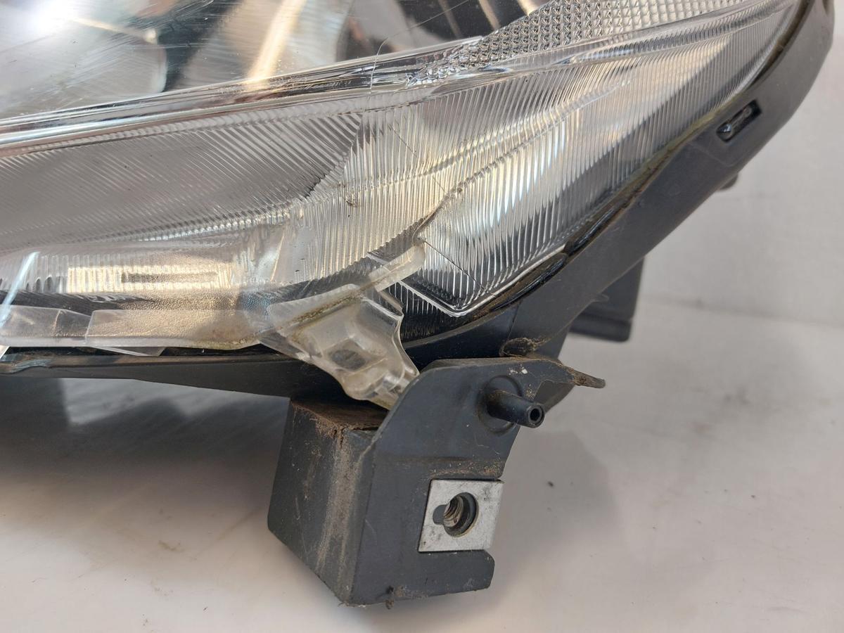 Nissan Micra K13 Scheinwerfer Hauptscheinwerfer vorn links Kratzer Streuscheibe