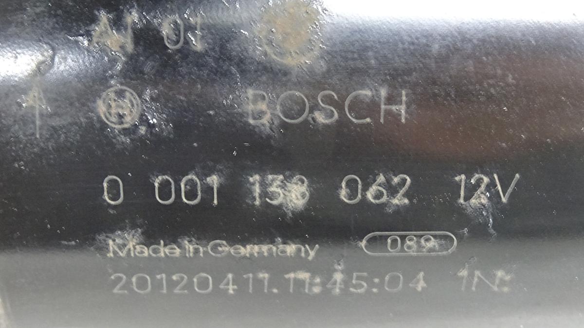 BMW 1er F20 Anlasser Starter Bj2012 0001138062 1,6 100kw N13B16A Schaltgetriebe