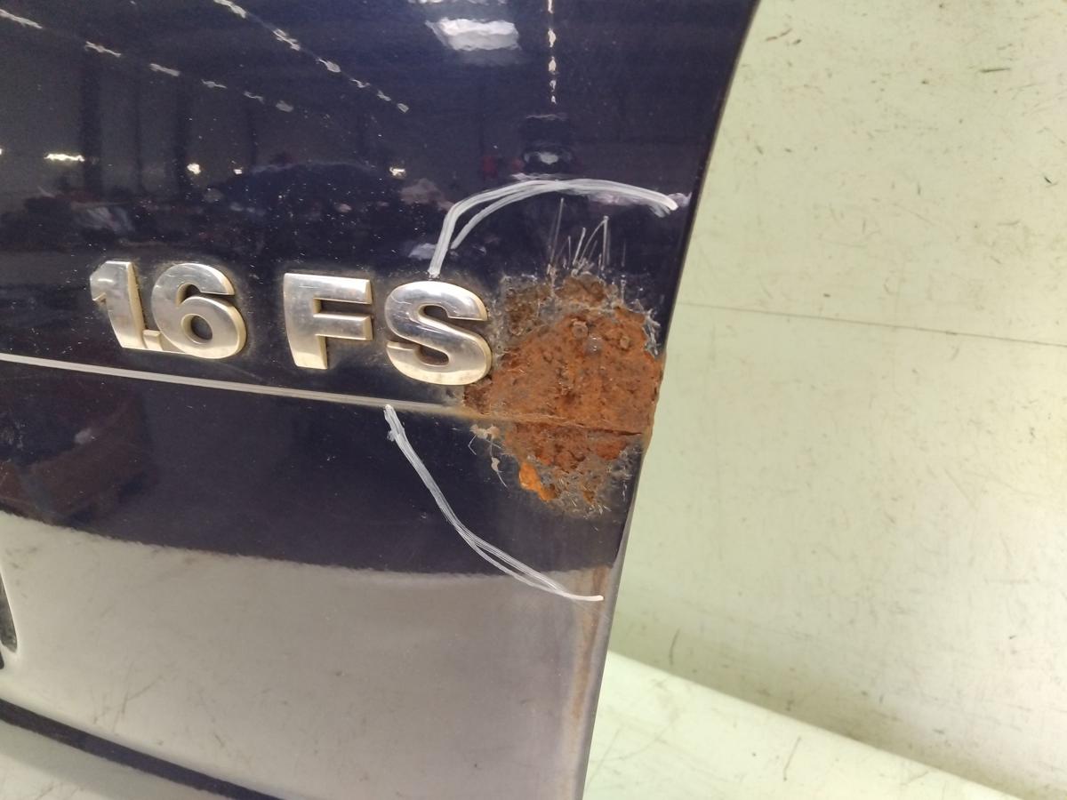 VW Touran 1T original Heckklappe LB5N Indigoblau mit Heckscheibe BJ2003 ROST