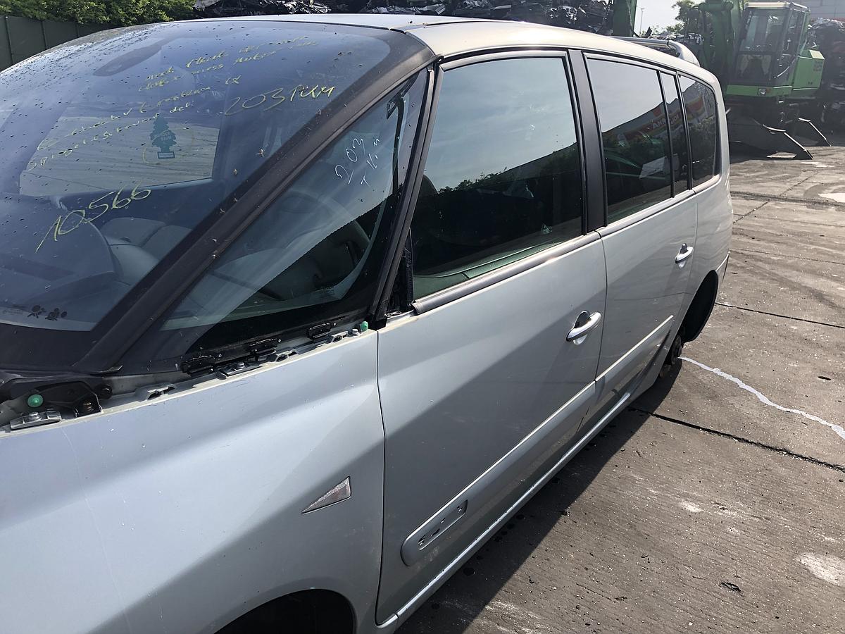 Renault Espace IV 4 orig Tür vorn links Fahrertür TEB64 Granitsilber Bj 04