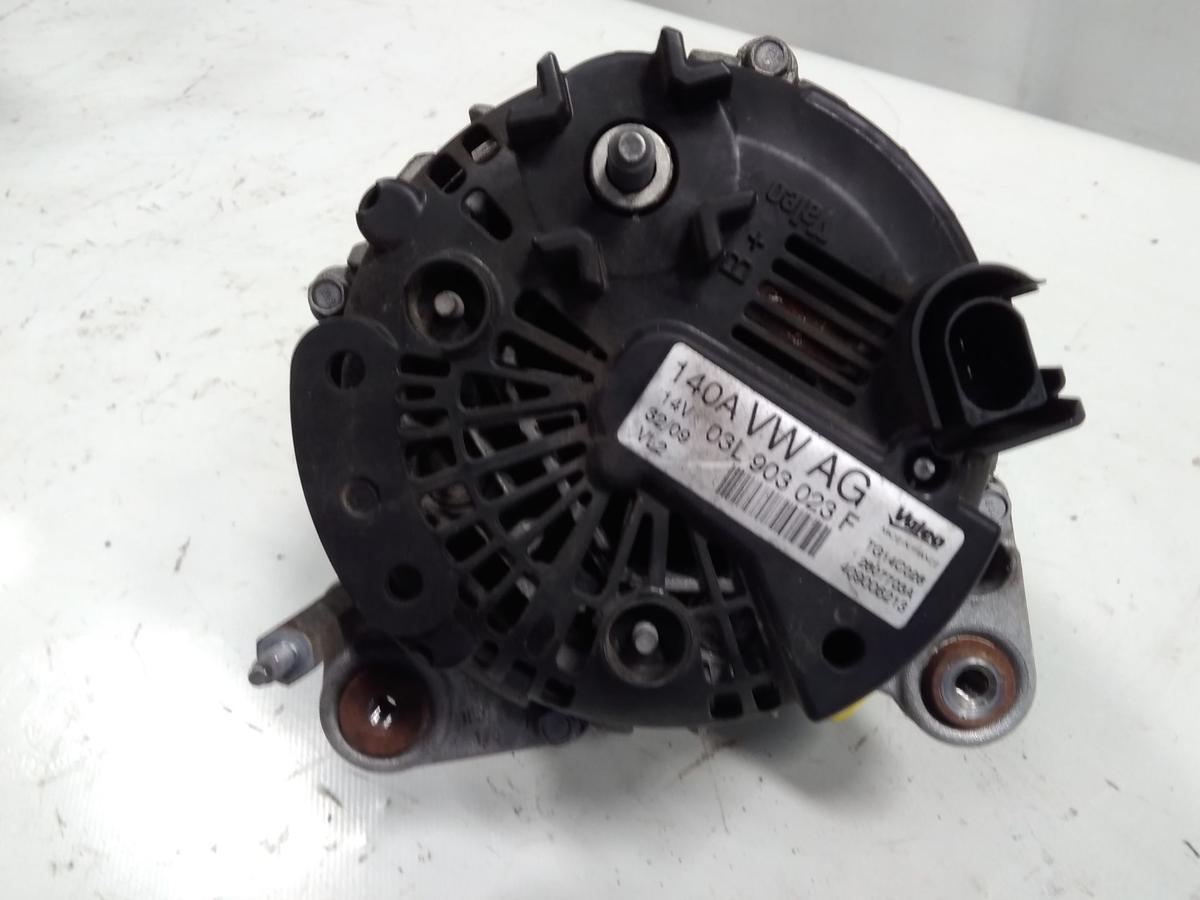 VW Golf 6 original 140A Lichtmaschine Generator 03L903023F Valeo BJ2009