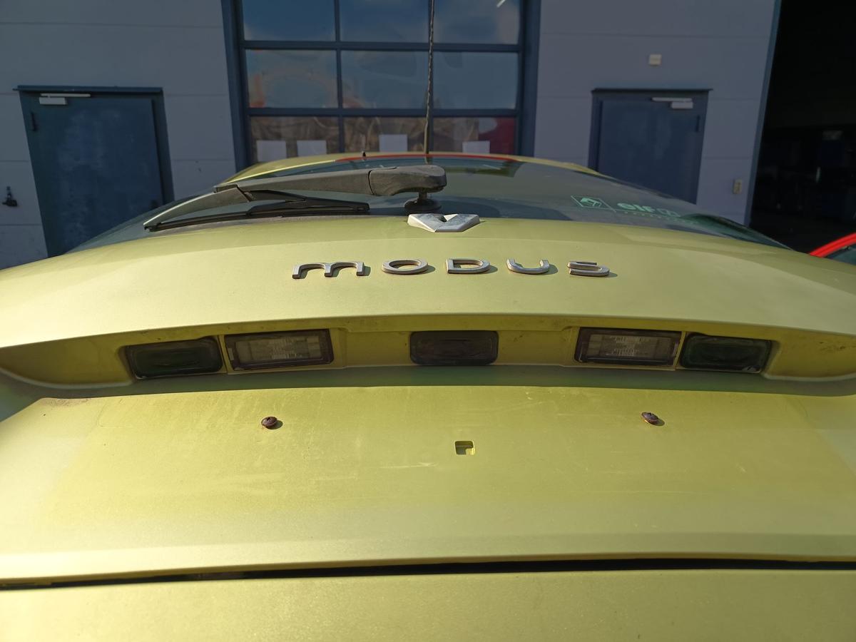 Renault Modus original Heckklappe mit Scheibe TED99 Gr&uuml;n vor Facelift Bj 2005