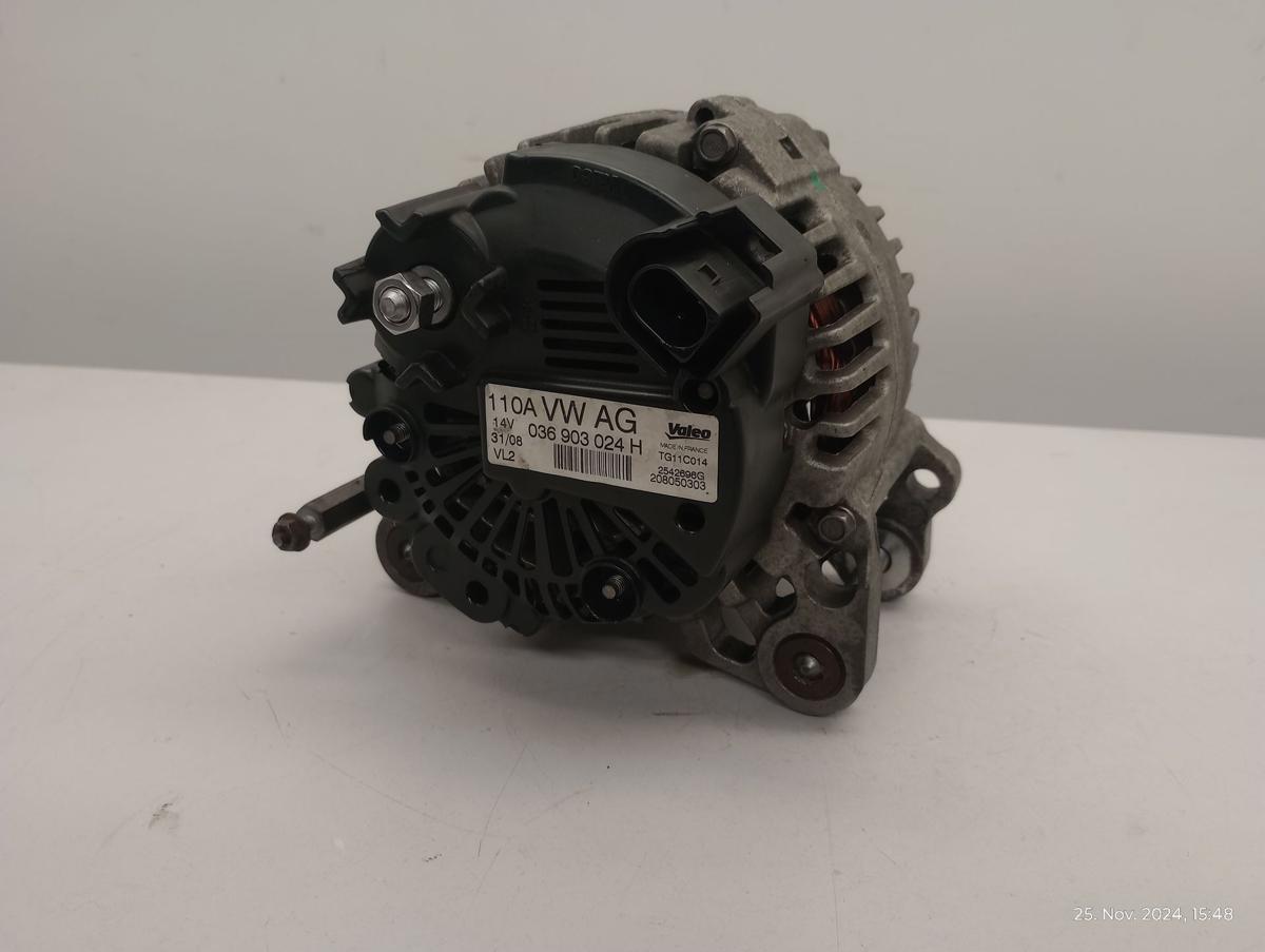 VW Golf VI 6 orig Lichtmaschine 140A Generator Bj 2008