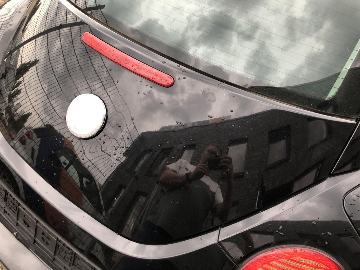 VW New Beetle 9C Heckklappe Kofferklappe Heckdeckel mit Scheibe L041 Dellen