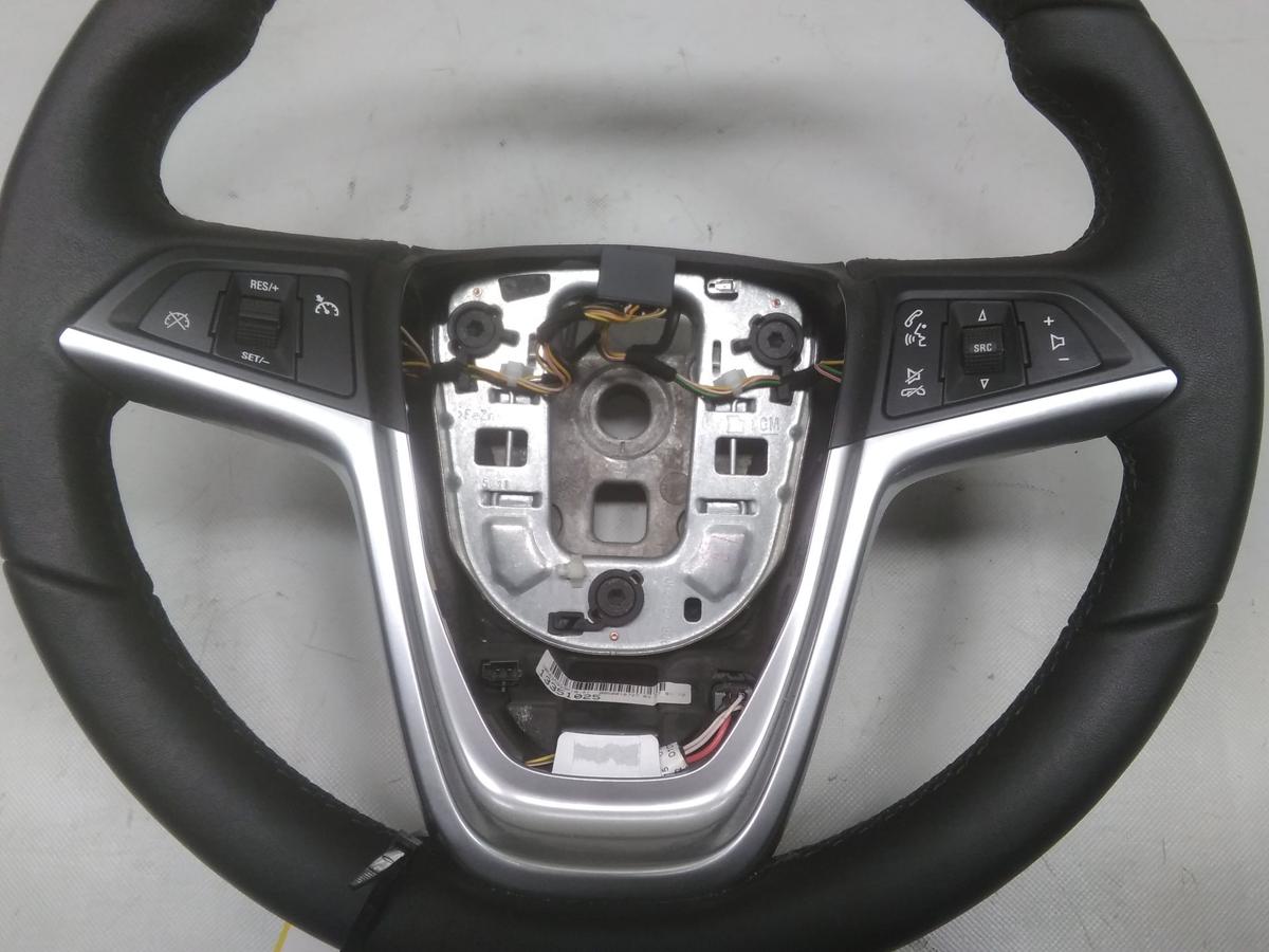 Opel Meriva B original Multifunktion-Lederlenkrad 3-Speichen beheizt Bj.2012