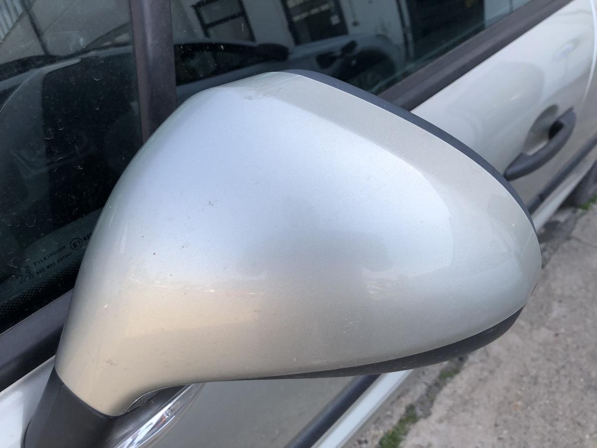 Peugeot 207 SW Typ WE Au&szlig;enspiegel links Spiegel elek ETS Gris Cendre Metallic