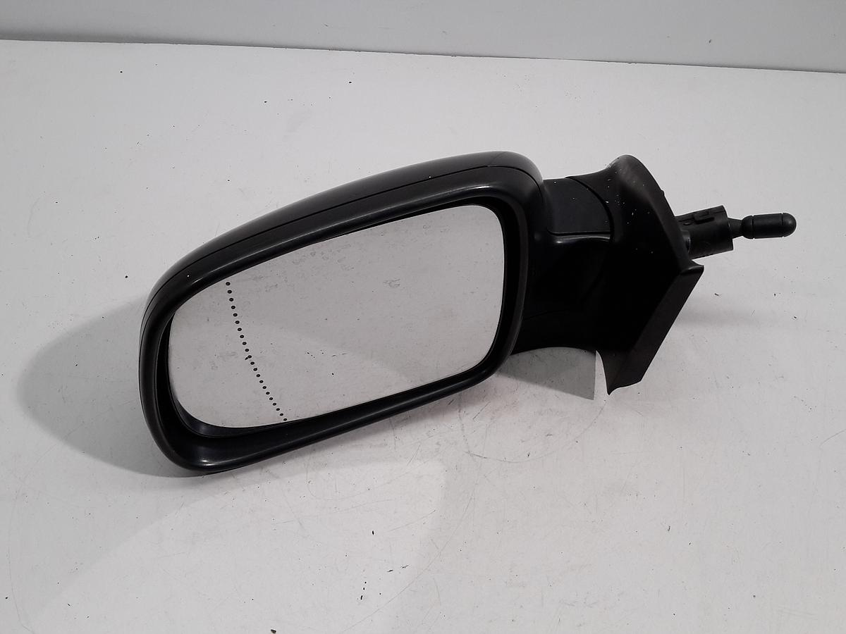 Peugeot 307 org man Außenspiegel links schwarz unlackiert 3TRG Bj 2006
