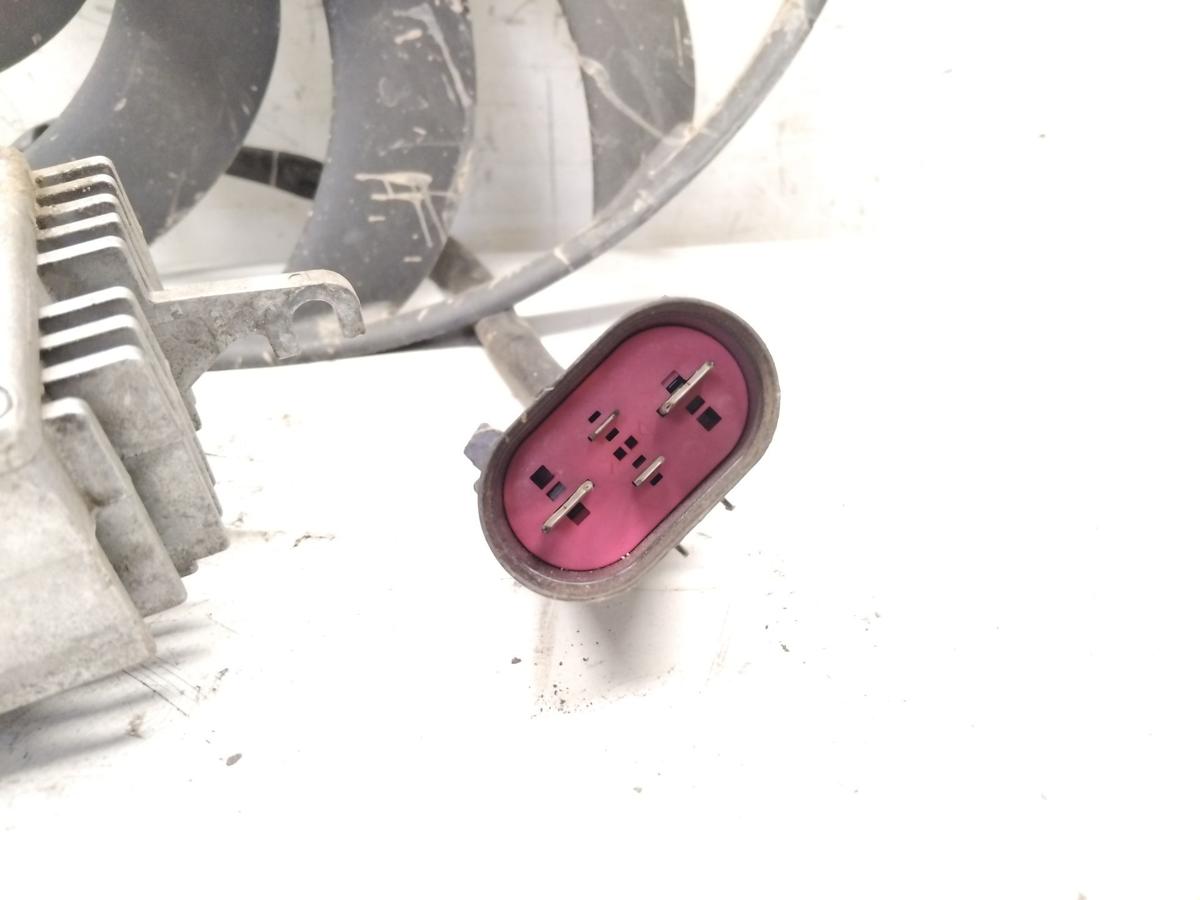 Seat Exeo ST 3R original Elektrol&uuml;fter ohne Zarge mit Steuerger&auml;t BJ2011