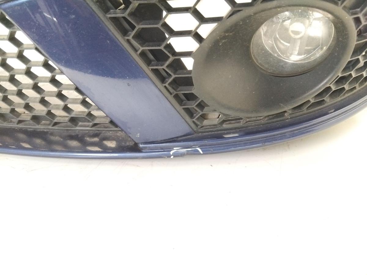 Seat Ibiza 6L Sto&szlig;f&auml;nger Sto&szlig;stange vorn dunkelblau LS5S NSW Facelift BJ2006