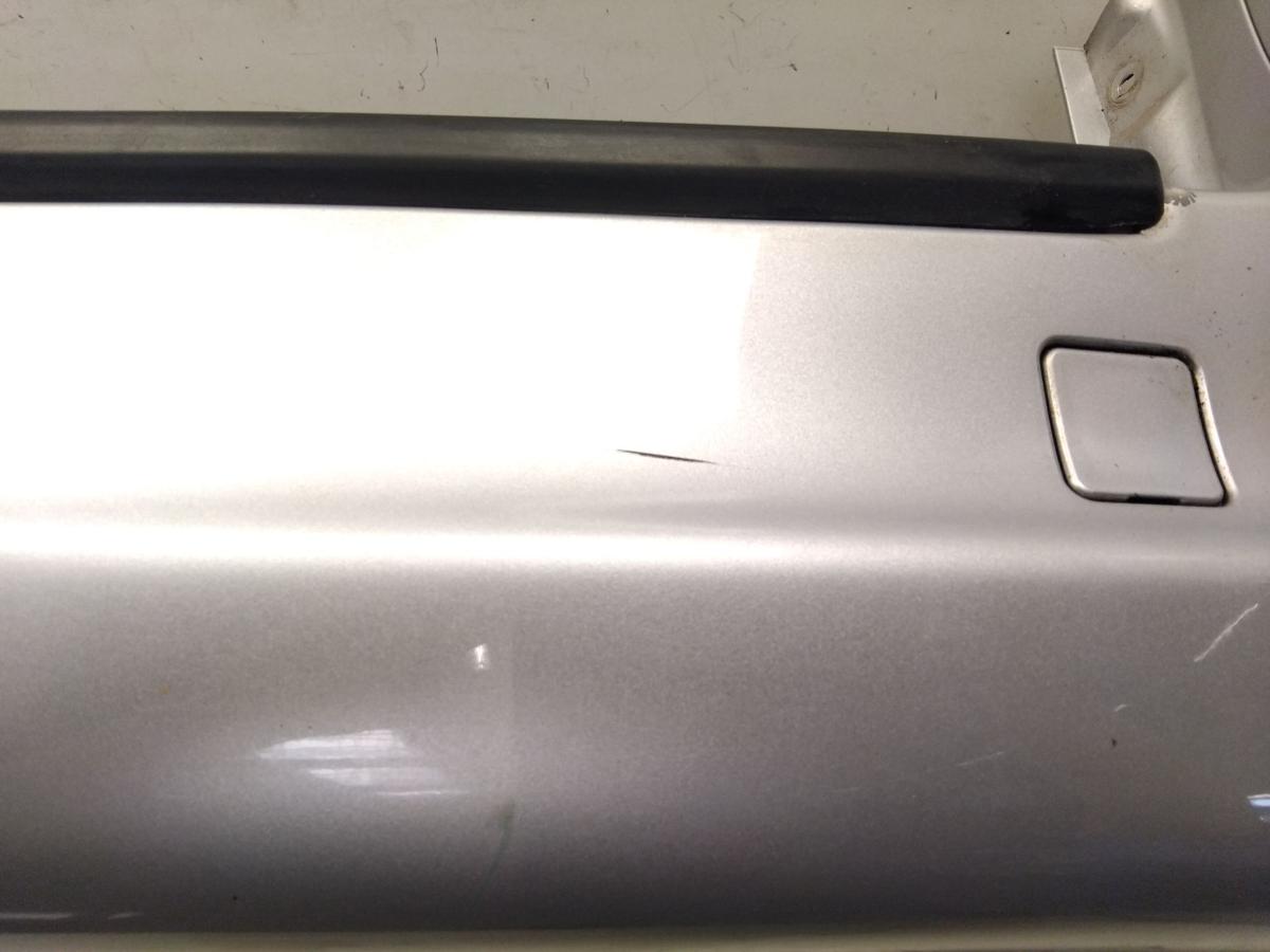 Peugeot 206 Kombi original Sto&szlig;f&auml;nger Sto&szlig;stange hinten silber EZR BJ2004