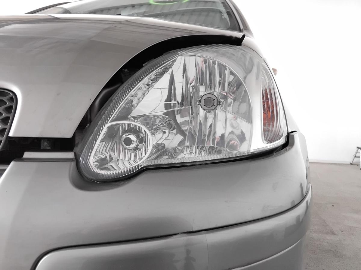 Toyota Yaris P1 Scheinwerfer links DEPO Halogen mit LWR Facelift BJ2004