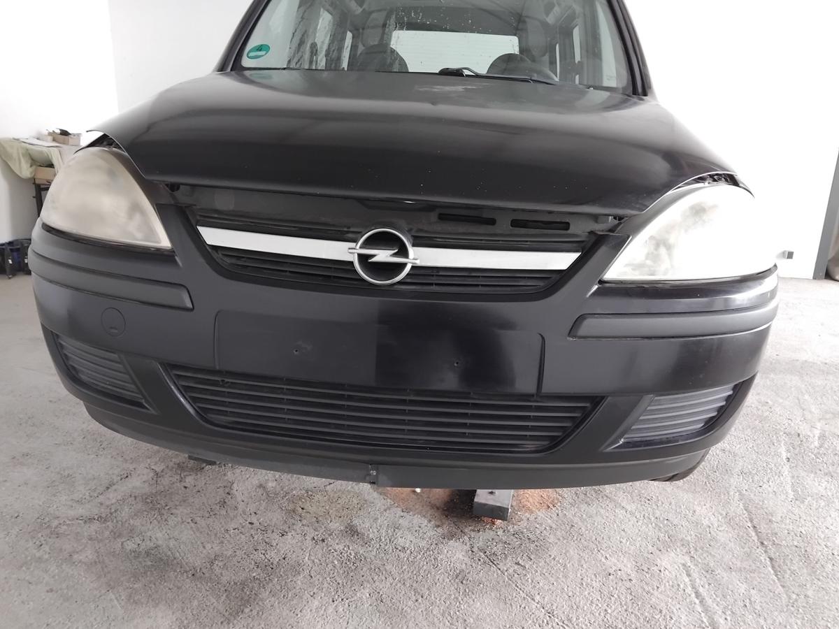 Opel Combo C Tour original Stoßfänger Stoßstange vorn BJ2008 2HU saphirschwarzmetallic