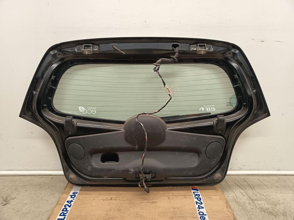 Renault Twingo II original Heckklappe mit Scheibe 676 Perlschwarz Bj 2013