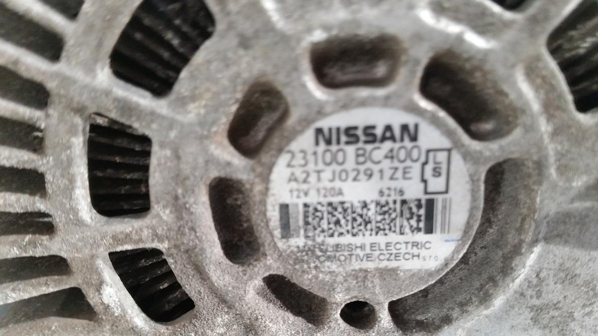 Nissan Note E11 orig Lichtmaschine Generator 1598ccm 81kw Bj 2006