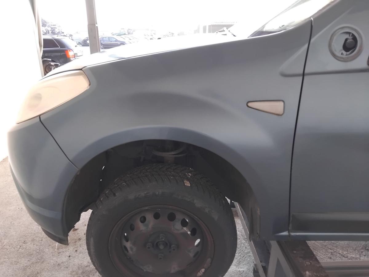 Dacia Sandero 1 original Kotflügel vorn links blaumetallic TERNF BJ2009