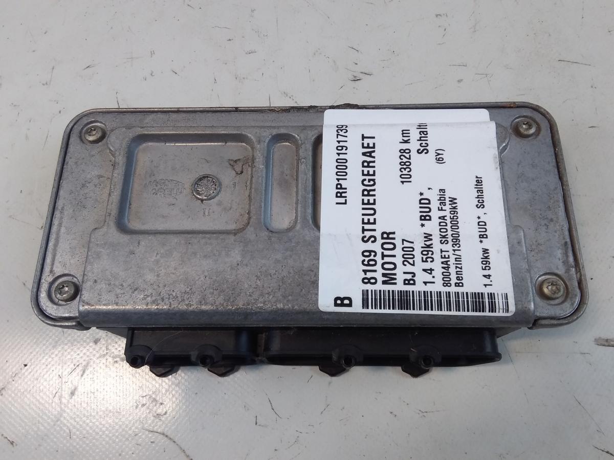 Skoda Fabia 6Y Motorsteuergerät 1.4 59kw BUD Bj.2007