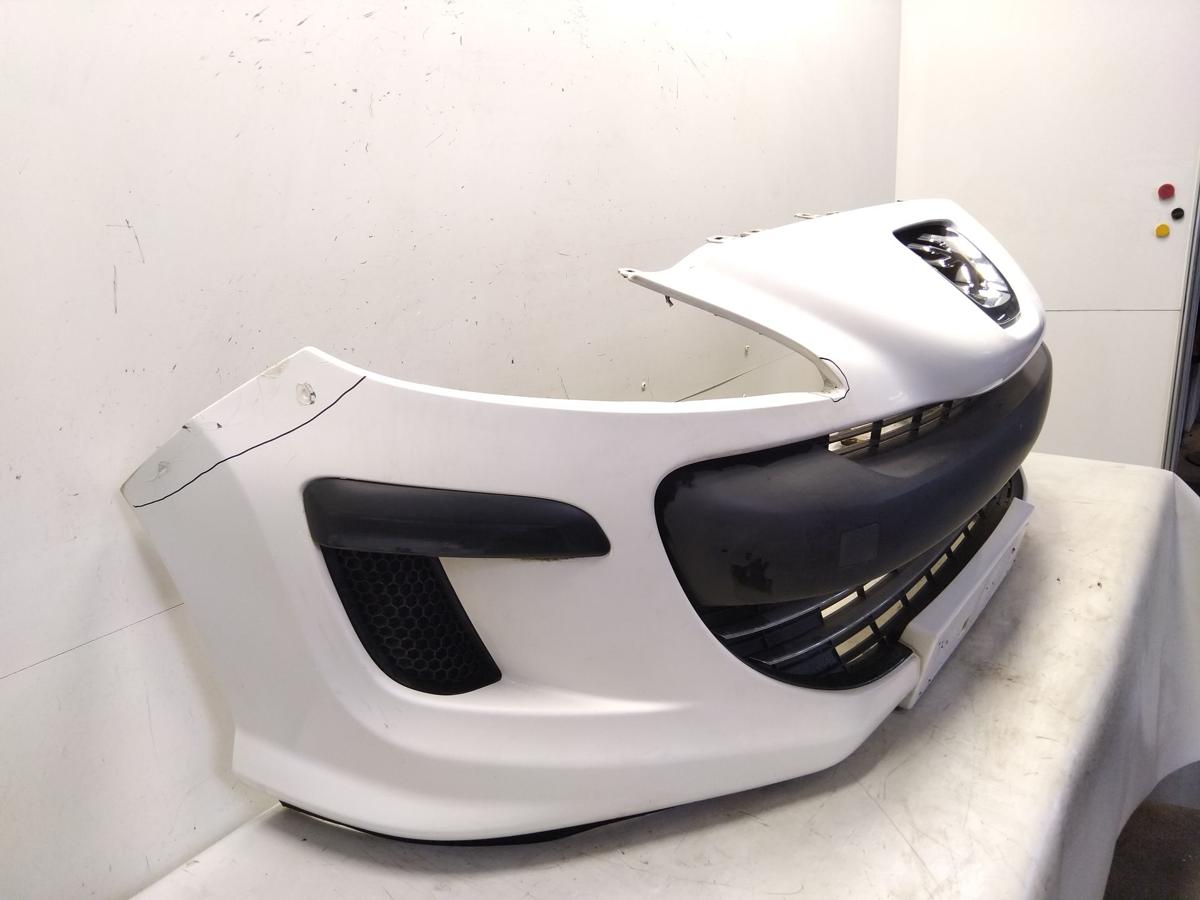 Peugeot 308 I original Sto&szlig;stange Sto&szlig;f&auml;nger vorn EWP Schneewei&szlig; BJ2010