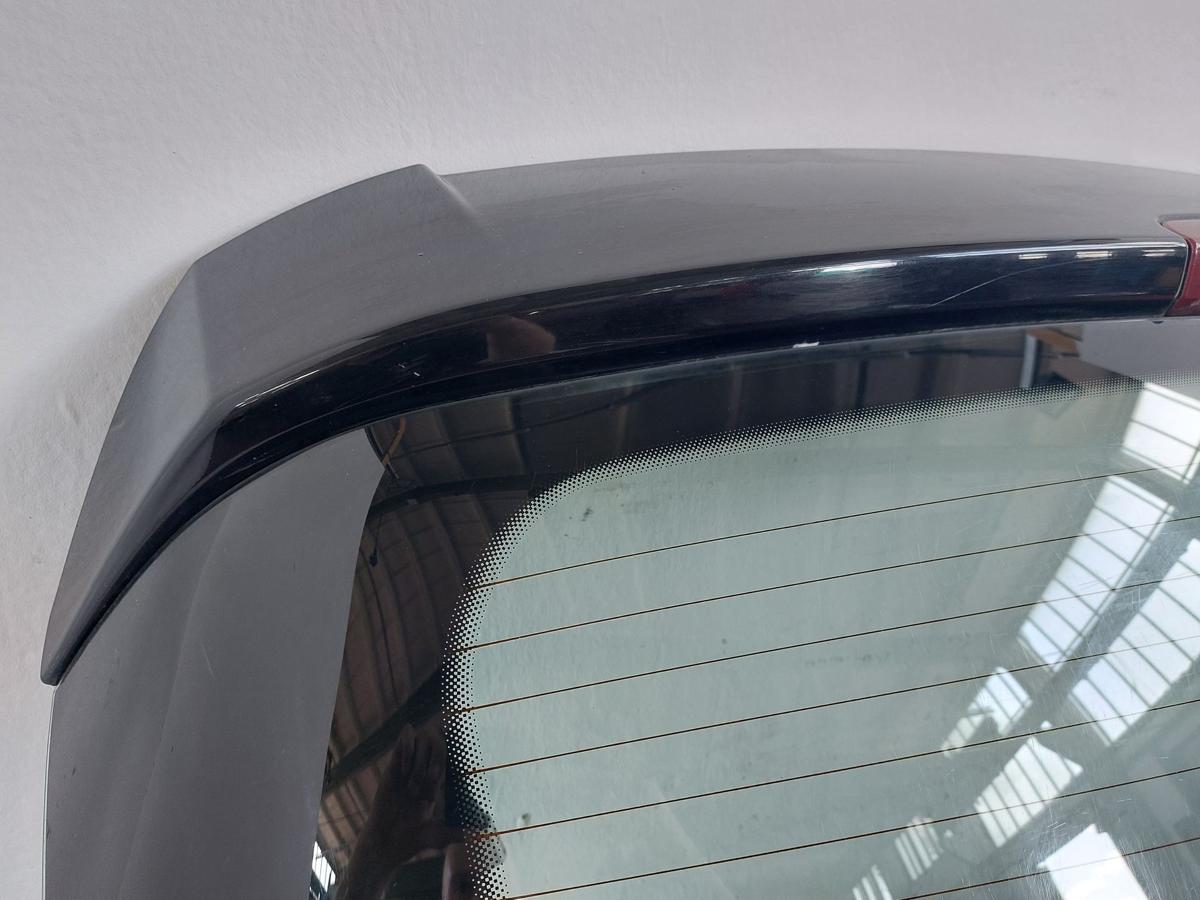 Opel Corsa D Heckklappe mit Scheibe nur f&uuml;r 5 t&uuml;rer im Rohbau 2HU Saphirschwarz