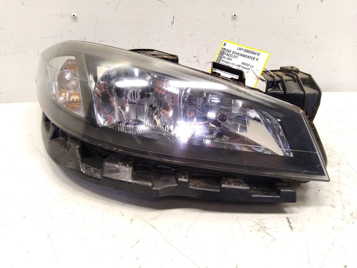 Renault Laguna 2 Scheinwerfer rechts Halogen mit LWR Facelift BJ2006