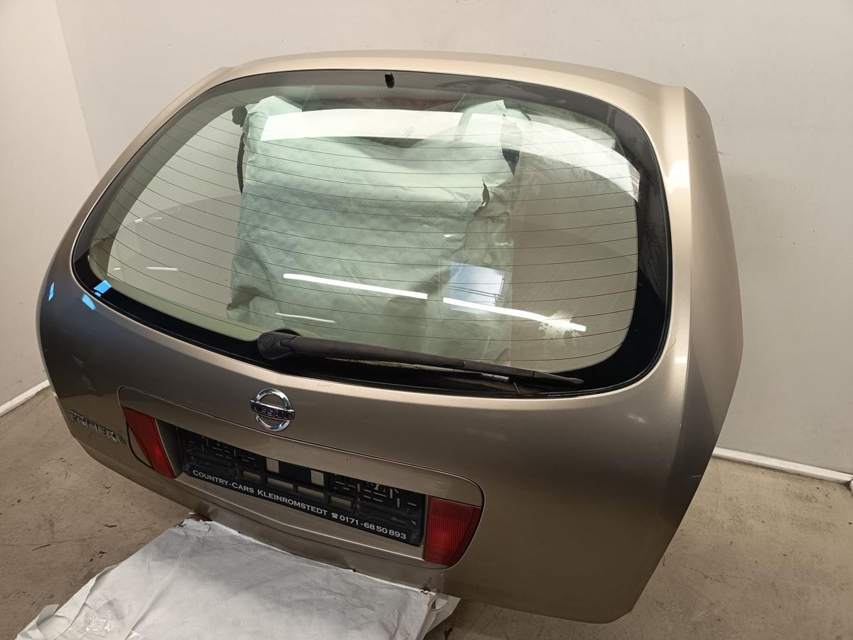 Nissan Primera P12 Kombi original Heckklappe mit Scheibe EY2 Vegasgold Bj 2003