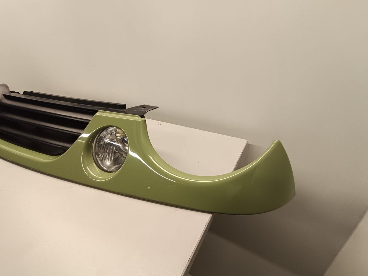 VW Lupo original Kühlergrill Grill mit Emblem 6X0853653A LD6G-CEDERGRUEN Bj 2002