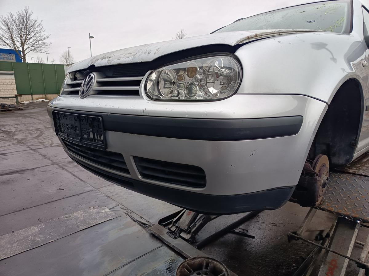 VW Golf IV original Sto&szlig;stange F&auml;nger vorn Front A7W Reflexsilber Bj 2003