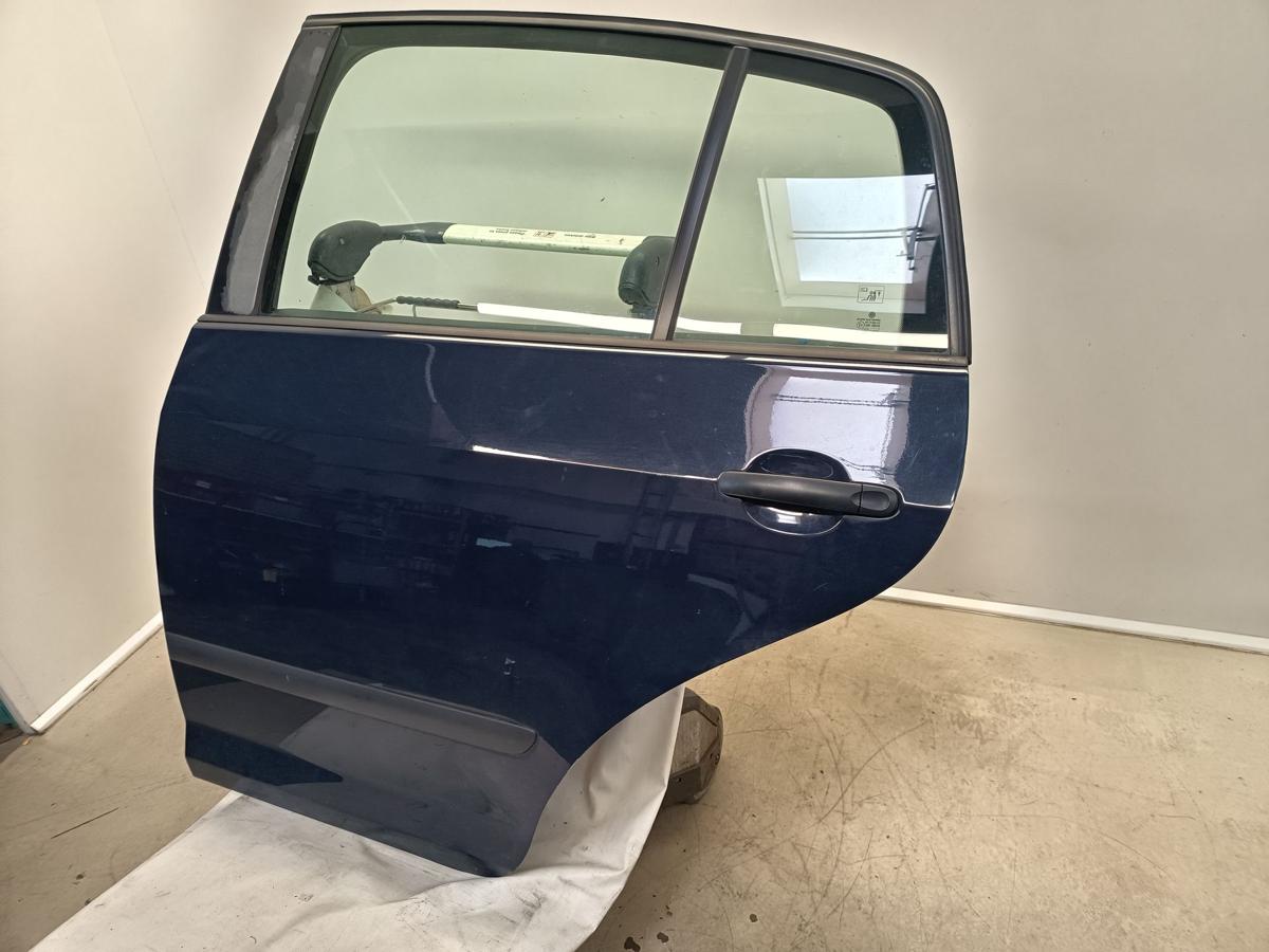VW Golf Plus 5M orig Tür hinten links LA5G Perlblau Bj 2005