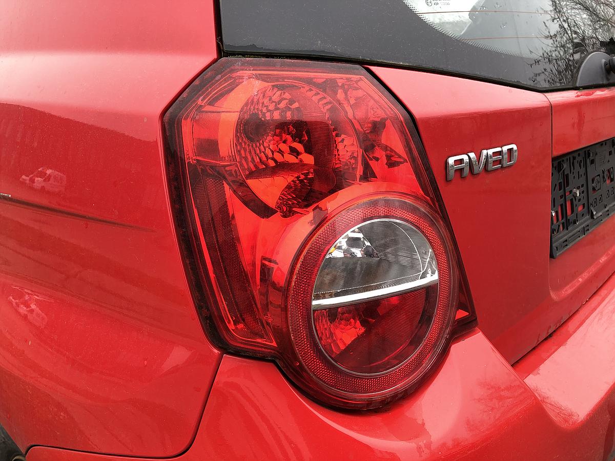 Chevrolet Aveo T250 Rückleuchte links Rücklicht Lampe 3türerhinten