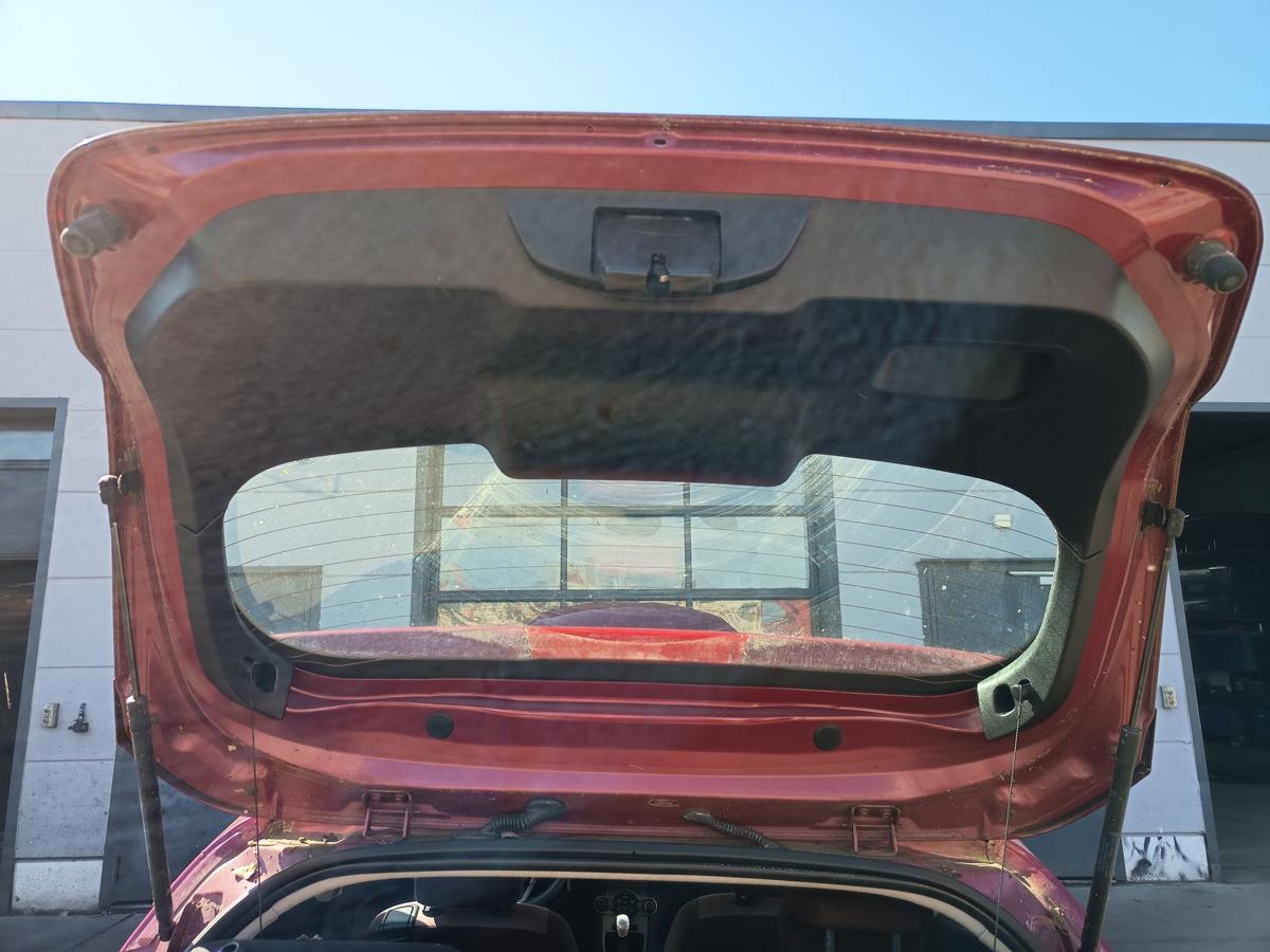 Ford Fiesta MK7 original Heckklappe mit Scheibe Hot Magenta Baujahr 2009