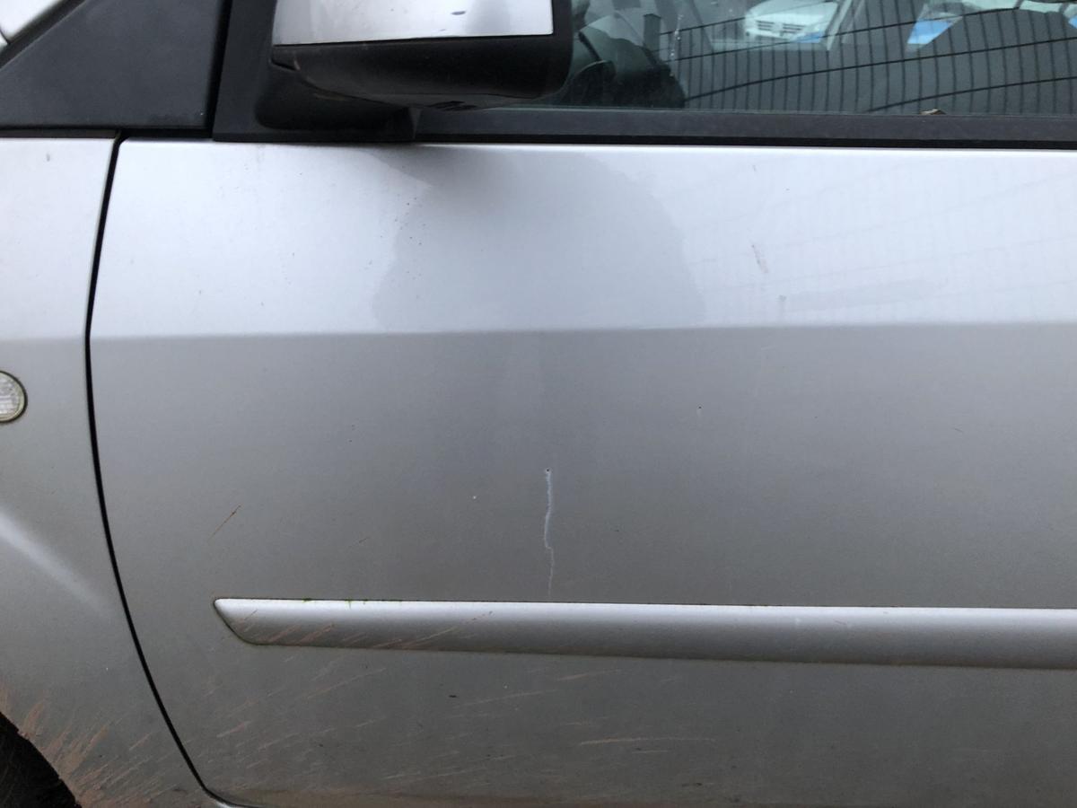 Ford Fiesta JD3 JH1 ab05 T&uuml;r vorne links 5t&uuml;rer Fahrert&uuml;r Rohbau Polarsilber